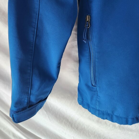 Columbia Sportswear Men’s Hooded Jacket Size Large Blue White Zipper - Picture 6 of 16